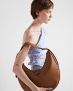 Prada Arqué Large Leather Shoulder Bag - Image 7